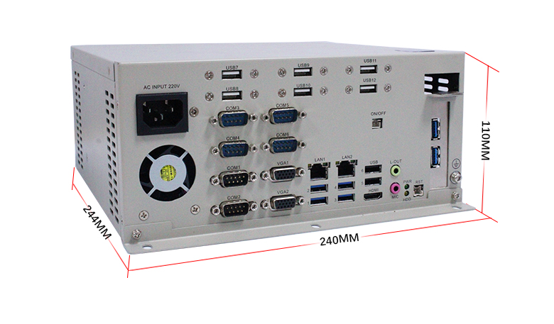 GA-A1601 嵌入式工控机(图3) GA-A1601 嵌入式工控机(图3)