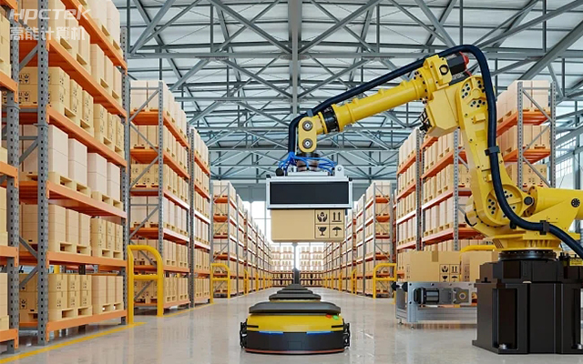 国产赢咖8工控机，助力物流“最后一公里”(图1)