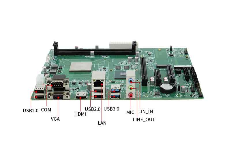 龙芯3A6000信创办公主板P603L(图4) 龙芯3A6000信创办公主板P603L(图4)