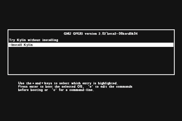 国产赢咖8FT2000主板安装麒麟系统方法步骤详细介绍